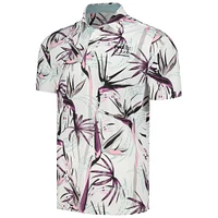 Men's Puma White FedEx St. Jude Championship MATTR Birds of Paradise Polo