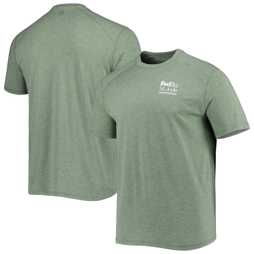 Men's tasc Performance Heather Green FedEx St. Jude Championship Carrollton T-Shirt