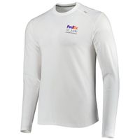 Men's tasc Performance White FedEx St. Jude Championship Carrollton Long Sleeve T-Shirt