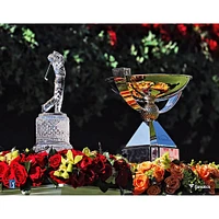 Unsigned FedEx Cup & Tour Championship Trophies PGA Photograph