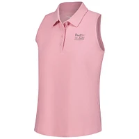 Women's Nike  Pink FedEx St. Jude Championship Performance Victory Sleeveless Polo