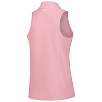Women's Nike  Pink FedEx St. Jude Championship Performance Victory Sleeveless Polo
