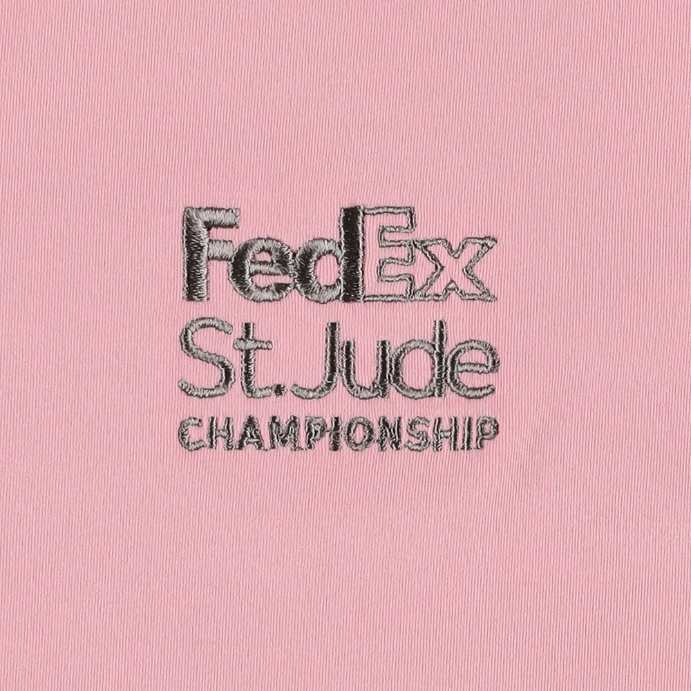 Women's Nike  Pink FedEx St. Jude Championship Performance Victory Sleeveless Polo