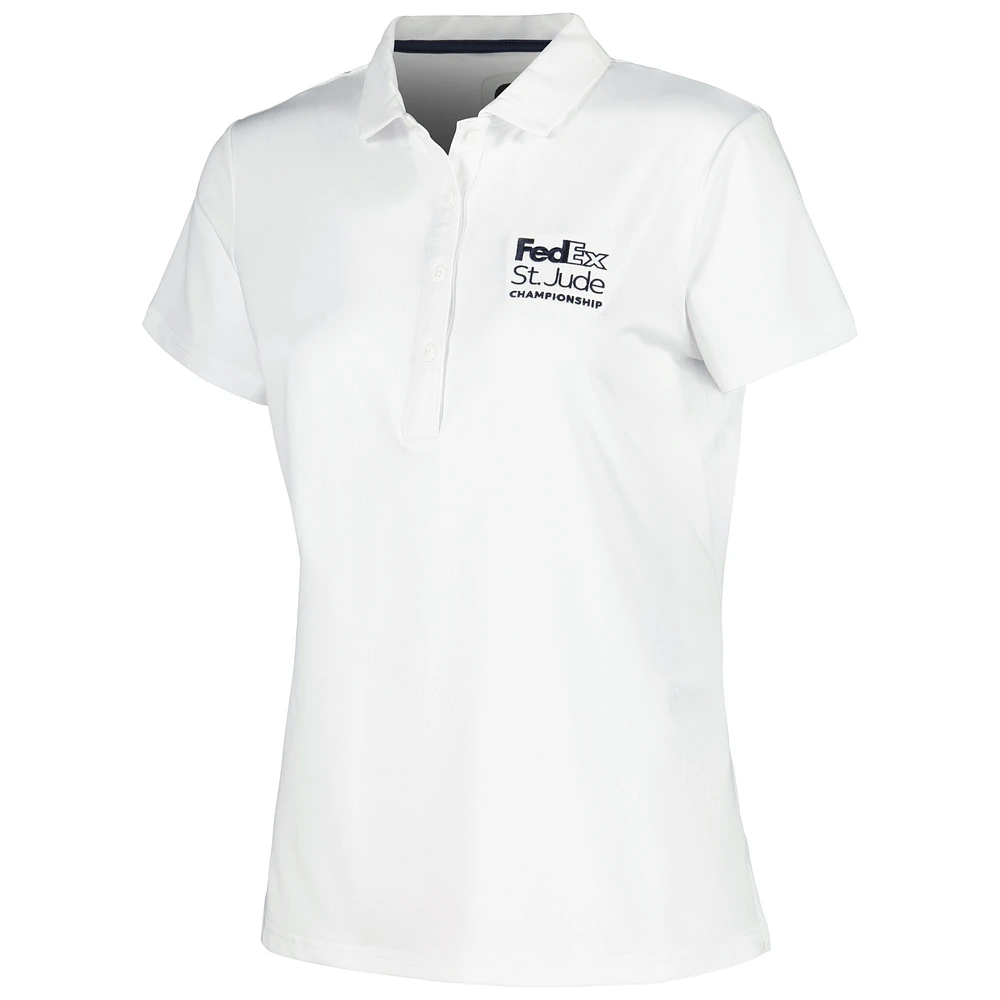 Women's FootJoy White FedEx St. Jude Championship Essential Polo