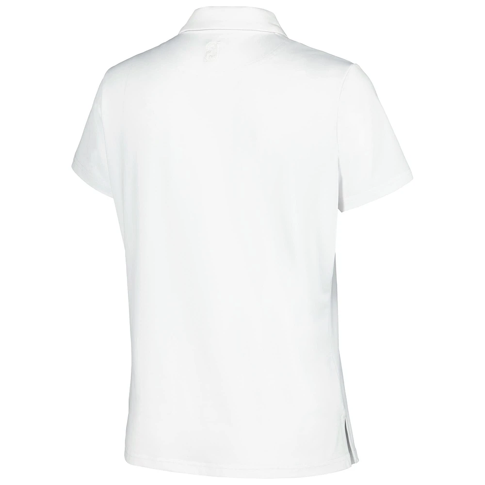 Women's FootJoy White FedEx St. Jude Championship Essential Polo