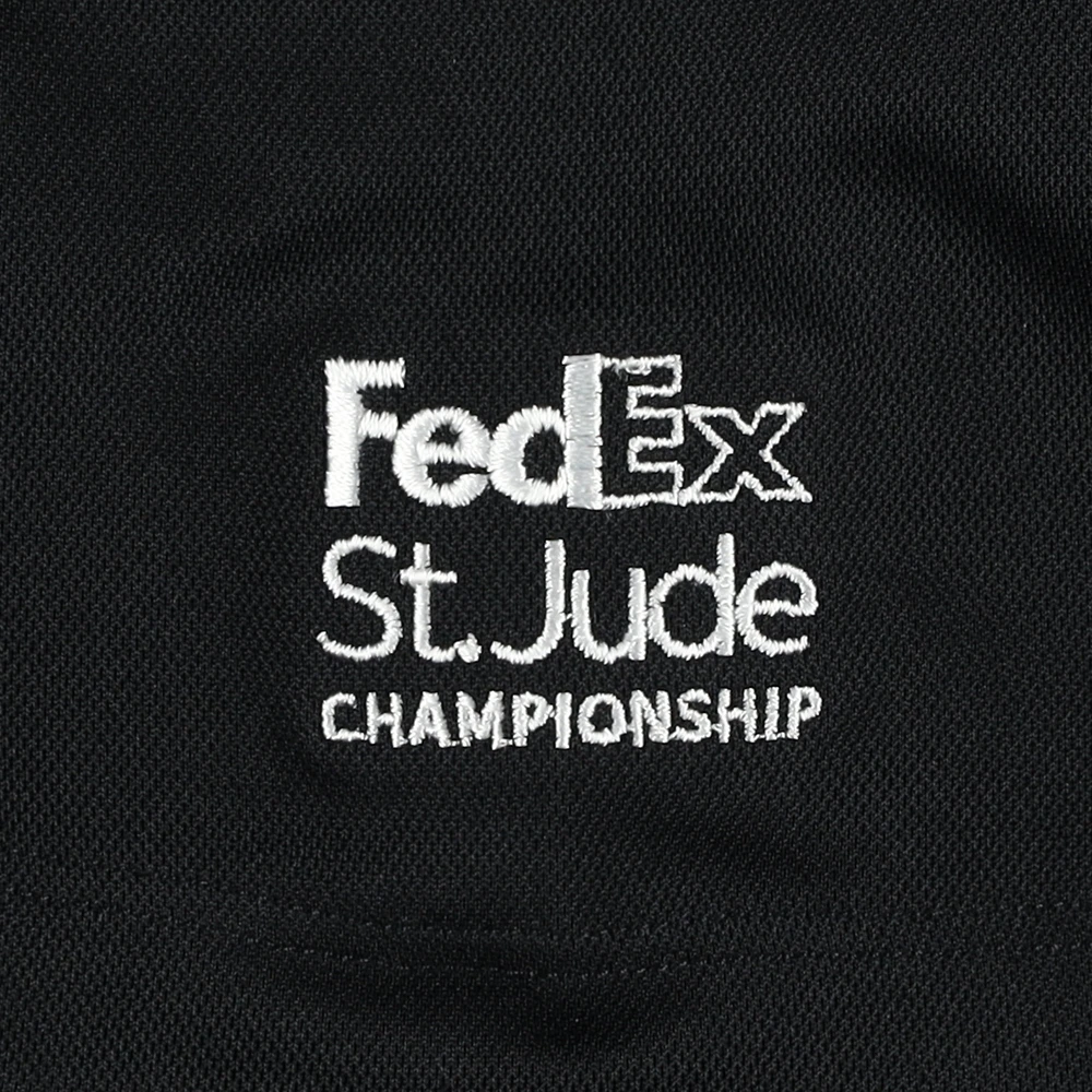 Youth Nike  Black FedEx St. Jude Championship Performance Victory Polo