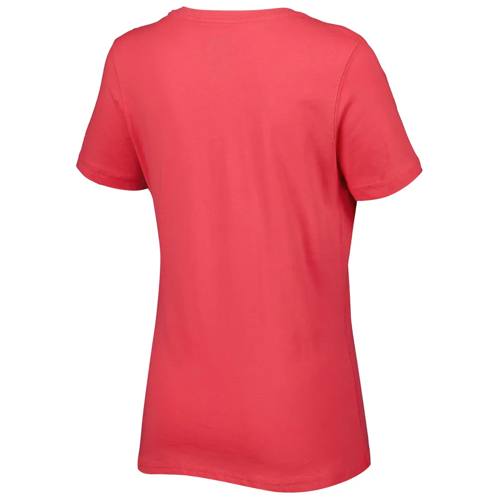 T-shirt Corail Trophée Coupe du Monde FIFA Qatar 2022 Femme