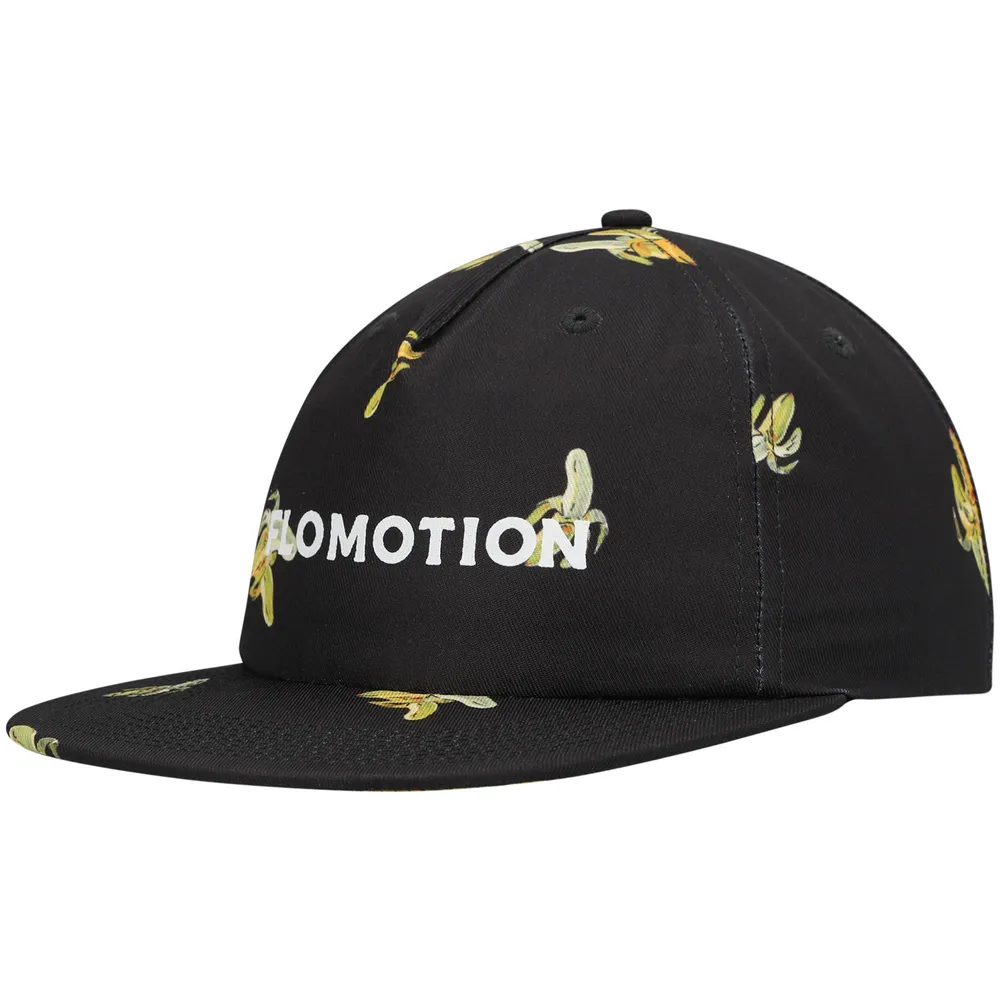 Men's Flomotion Black Nanners Snapback Hat