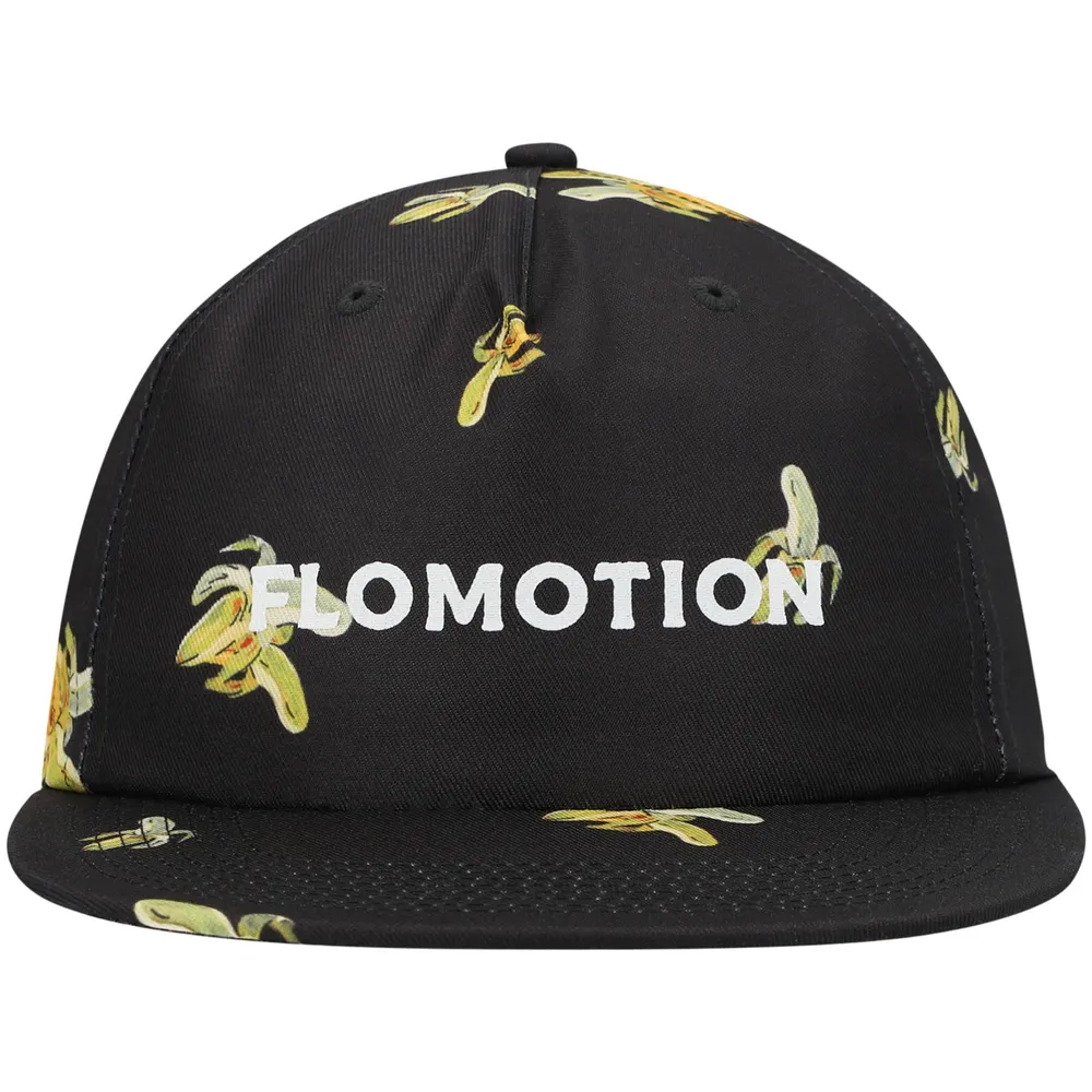 Men's Flomotion Black Nanners Snapback Hat