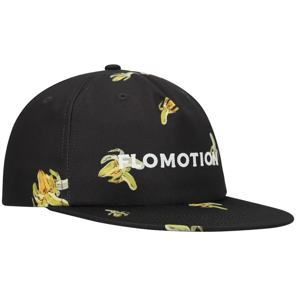 Men's Flomotion Black Nanners Snapback Hat