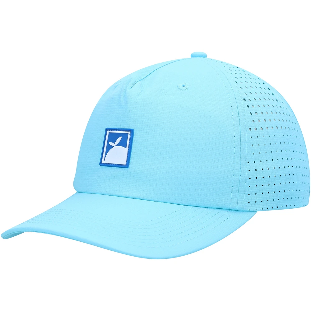 Men's Flomotion Light Blue Icon Snapback Hat