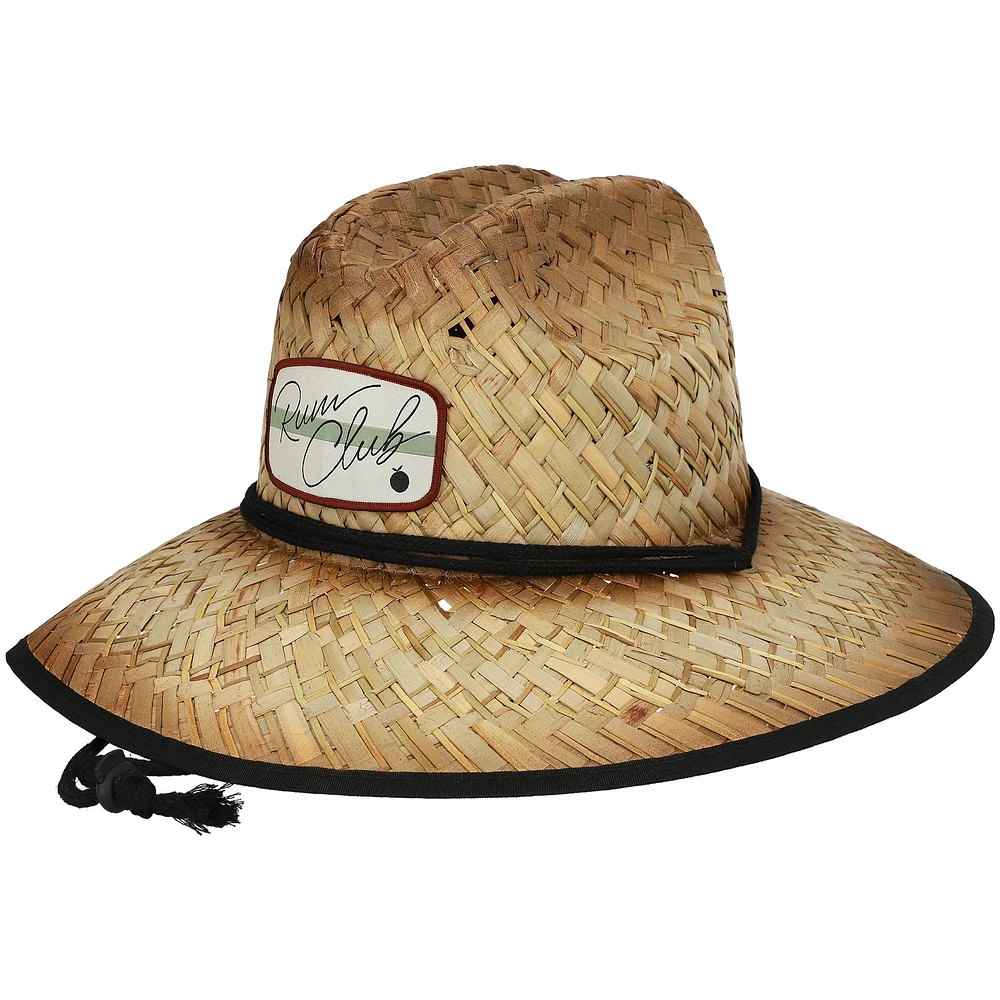 Men's Flomotion Natural Rum Club Straw Lifeguard Hat