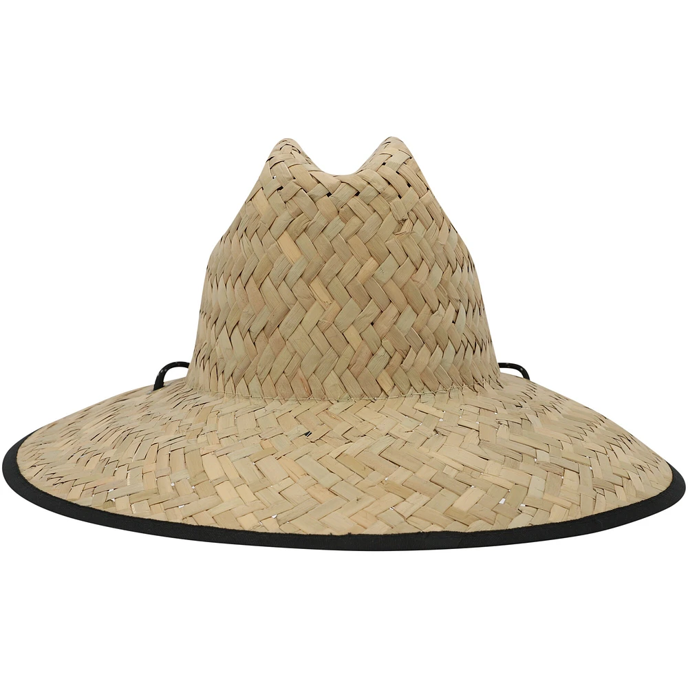 Men's Flomotion Natural Wild Night Straw Lifeguard Hat