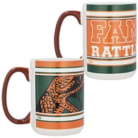 Florida A&M Rattlers 15oz. Home & Away 2-Pack Mug Set