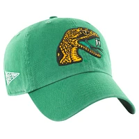 Casquette réglable de nettoyage latérale et arrière '47 Green Florida A&M Rattlers pour hommes