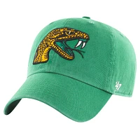 Casquette réglable de nettoyage latérale et arrière '47 Green Florida A&M Rattlers pour hommes