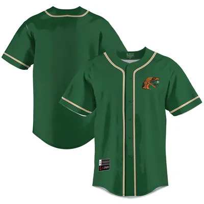 Florida A&M Rattlers Baseball Jersey - Green
