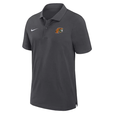 Men's Nike Anthracite Florida A&M Rattlers 2024 Sideline Coaches Performance Polo