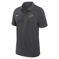 Polo Nike Anthracite Florida A&M Rattlers 2024 Sideline Coaches Performance pour homme