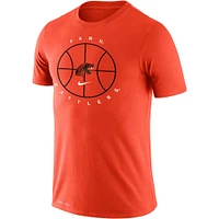Men's Nike Orange Florida A&M Rattlers Basketball Icon Legend Performance T-Shirt