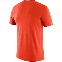 Men's Nike Orange Florida A&M Rattlers Basketball Icon Legend Performance T-Shirt