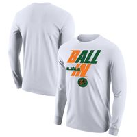 Men's Nike White Florida A&M Rattlers Legend Bench Long Sleeve T-Shirt