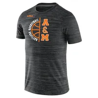 T-shirt Nike x LeBron James Florida A&M Rattlers Velocity noir pour homme