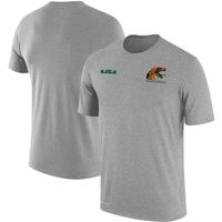 Men's Nike x LeBron James Gray Florida A&M Rattlers Collection Performance T-Shirt