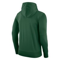 Men's Nike x LeBron James Green Florida A&M Rattlers Performance Pullover Hoodie