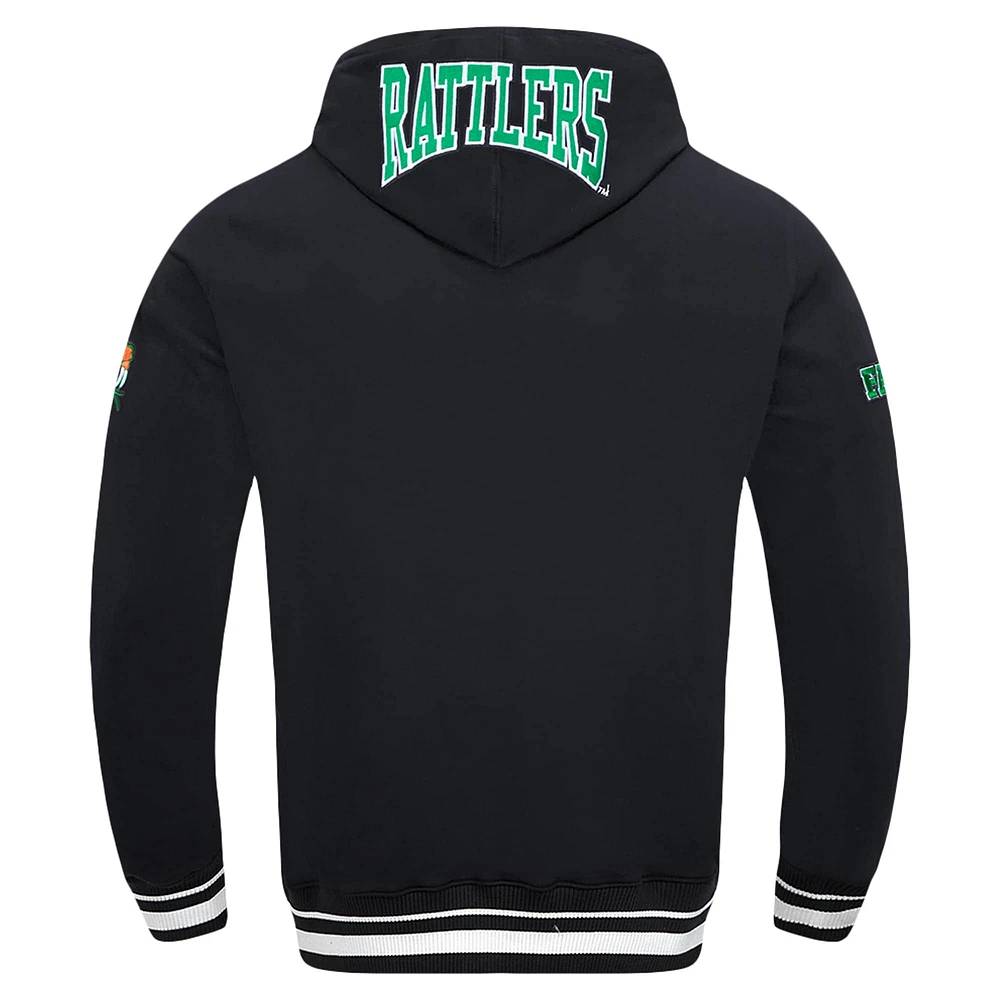 Men's Pro Standard Black Florida A&M Rattlers Crest Pullover Hoodie