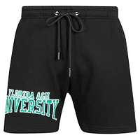 Men's Pro Standard Black Florida A&M Rattlers Crest Shorts