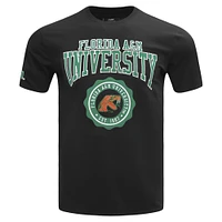 Men's Pro Standard Black Florida A&M Rattlers Crest T-Shirt