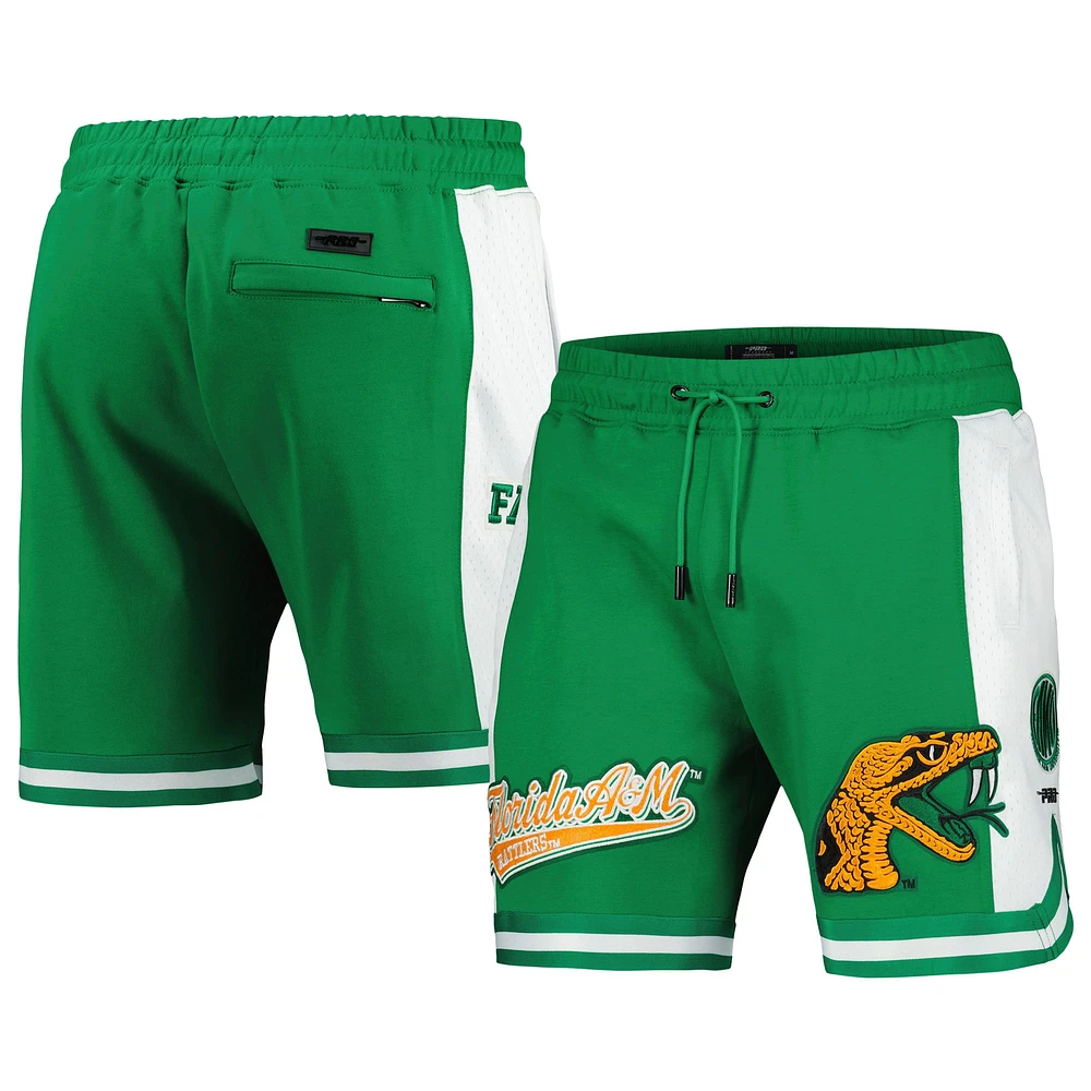 Short Pro Standard vert Florida A&M Rattlers Script Tail DK 2.0 pour hommes