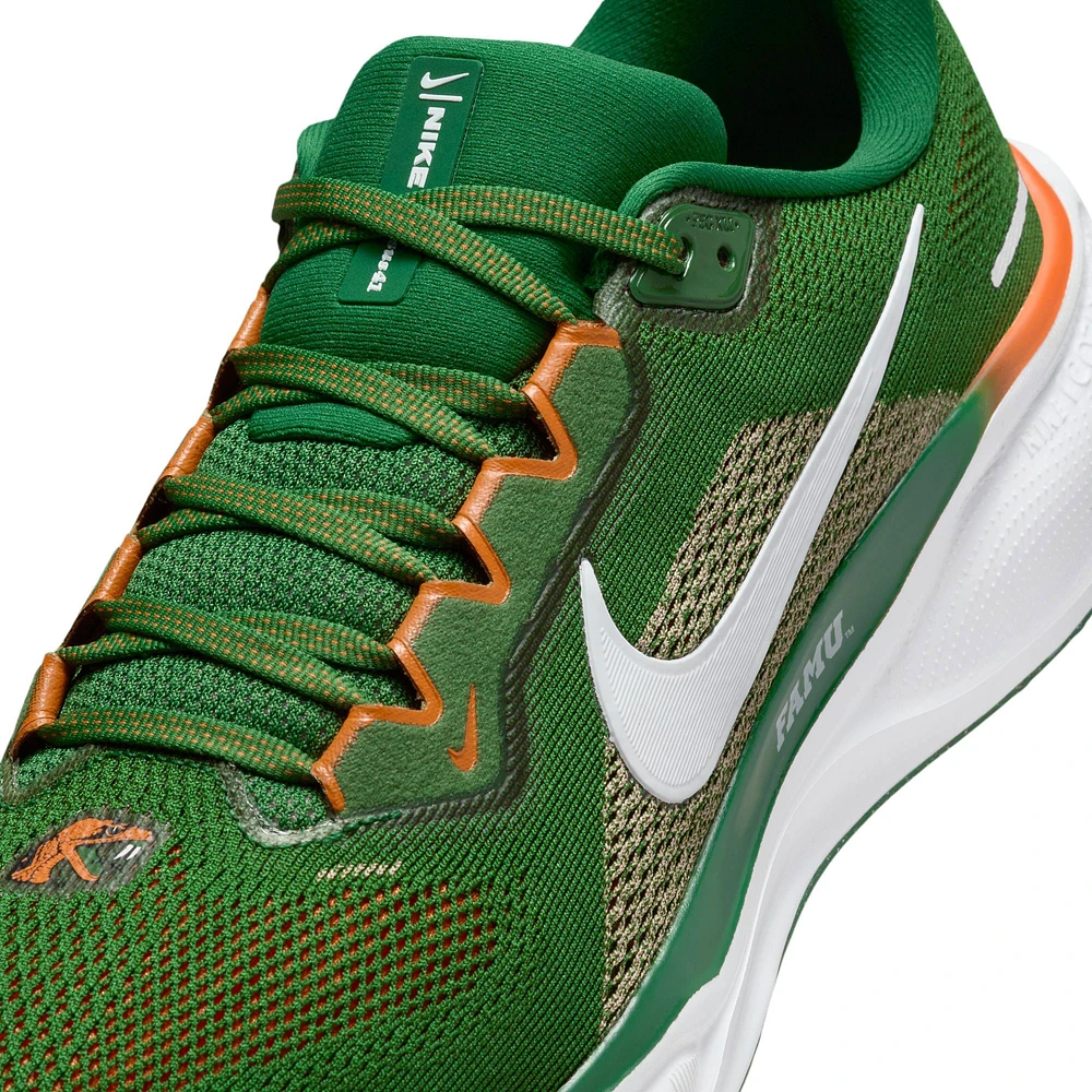 Chaussures de course Nike Zoom Pegasus 41 vertes unisexes Florida A&M Rattlers