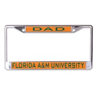 WinCraft Florida A&M Rattlers S/L Dad License Plate Frame