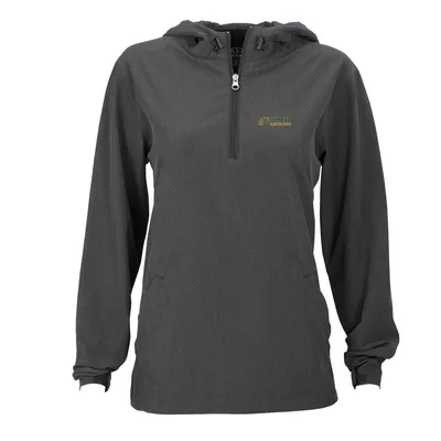 Florida A&M Rattlers Women's Pullover Stretch Anorak Jacket - Charcoal