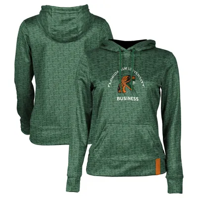 Florida A&M Rattlers Women's Business Pullover Hoodie - Green