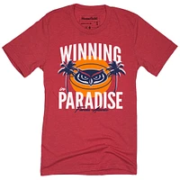 Homefield Rouge Florida Atlantic Owls Winning Paradise T-Shirt