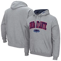 Sweat à capuche Colosseum Heather Grey Florida Atlantic Owls Arch & Logo 3.0 pour hommes