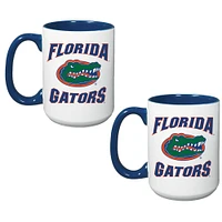 Ensemble de 2 tasses de 15 oz des Florida Gators