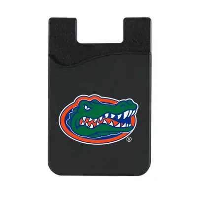 Florida Gators Top Loading Faux Leather Phone Wallet Sleeve - Black