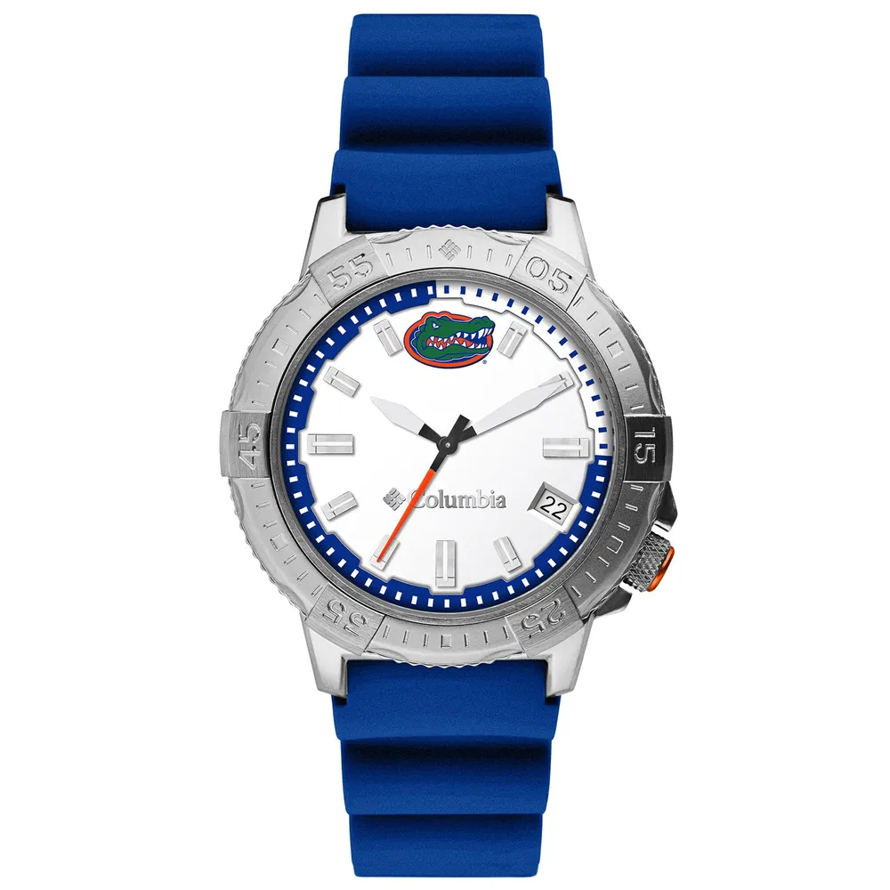 Florida Gators Columbia Peak Patrol 3-Hand Date Silicone Strap Watch