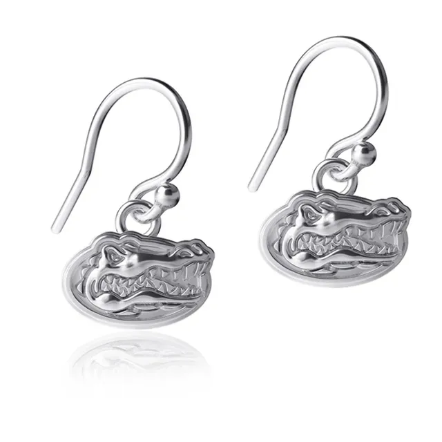 Louisville Cardinals Dayna Designs Women's Silver Enamel Dangle Earrings