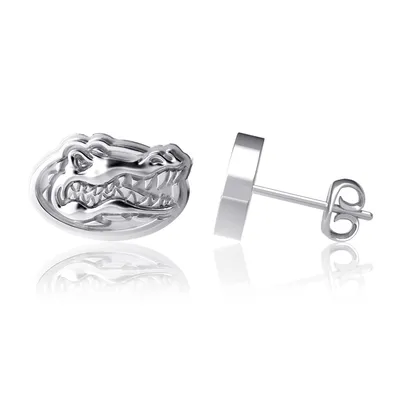 Florida Gators Dayna Designs Silver Post Earrings