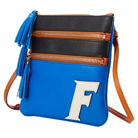 Dooney & Bourke Florida Gators Infield Triple Zip Crossbody Purse