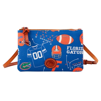 Sac à main à bandoulière avec fermeture éclair sur le dessus Dooney & Bourke Florida Gators