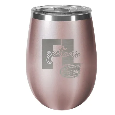 Florida Gators 10oz. Rose Gold Wine Tumbler