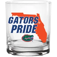 Gators de Floride 14oz. Verre Rocks Ville natale