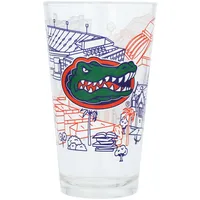Florida Gators 16oz. Campus Line Art Pint Glass
