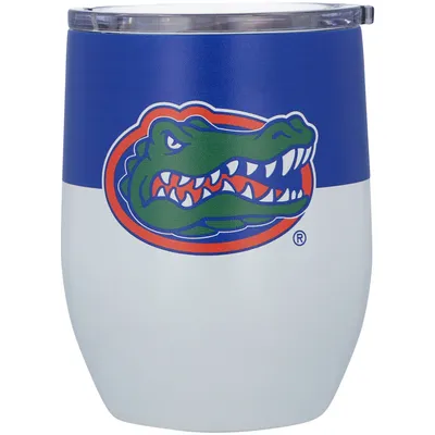 Florida Gators 16oz. Colorblock Stainless Steel Curved Tumbler